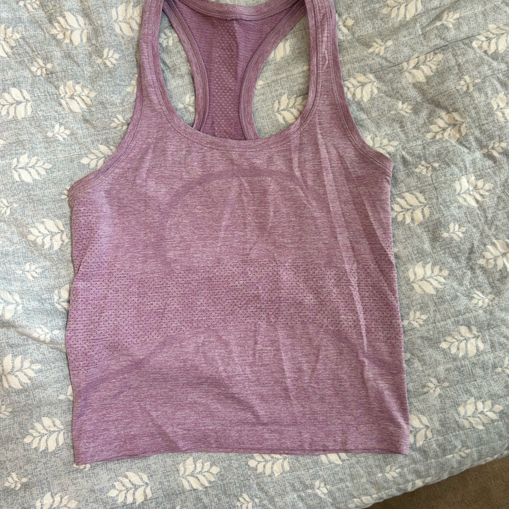 Lululemon Purple Racerback Tank Preowned
